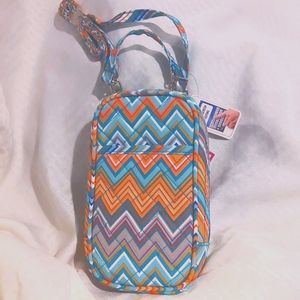 Quilted Chevron Striped Crossbody (Syle:Zoey)